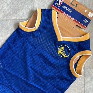NBA Golden State Warriors Pet Jersey💙💛🏀